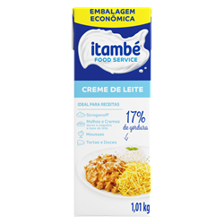 Creme de Leite 17% Cartonado 1kg