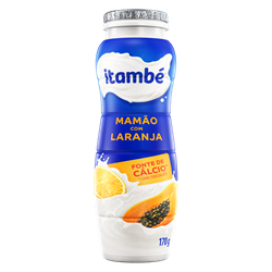 Iogurte Líquido Mamão com Laranja 170g