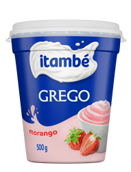 Iogurte Grego Morango 500g