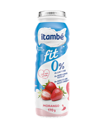 Iogurte Líquido Fit Morango 170g