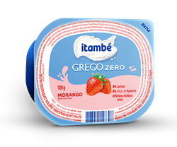 Iogurte Grego Zero Morango 100g