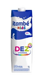Leite Itambé Premium Kids Dez Vitaminas 1L