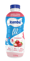 Iogurte Líquido Fit Morango 1150g