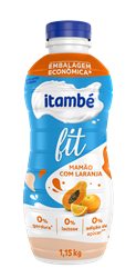 Iogurte Líquido Fit Mamão com Laranja 1150g